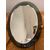 Specchio ovale design  Modernariato anni 60 bicolore.  Mis 90 x 68 Originale 