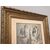 Antica Litografia di gusto Liberty epoca 800 Phileppe Benoist .Epoca XIX .Mis 60 x 43 