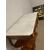 Antica console in noce e marmo Carrara Luigi Filippo 1850 . Mis 115 x 57 Altezza cm 99 