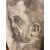 Antico disegno mezzo busto epoca XIX a matita con vetro e cornice coeva. Mis 57 x 42 