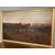 Antico grande dipinto di cavalli 1893 olio . LORAINE NEVISON ARTHUR mis 146 x 90 in cornice foglia oro 