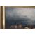 Antico Dipinto paesaggio con mucche Olio Su tela Gibb  Thomas Henry 1887. Mi 106 x 76 