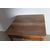 Antico tavolino scrittoio quadrato . Noce L filippo XIX SEC MIS  73 x 73 . In prima patina 