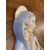Antica ceramica Vergine 1950 Manifattura Italiana con rifiniture oro Mis 45 x 25 