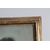 Dipinto fiammingo Pastello “Allegoria Dell  inverno “ epoca XIX in cornice meccata . mIs 45 x 35 