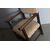 Antica poltrona noce massello epoca XVII sec . Fratina . Mis 65 x 55 Altezza cm 137 