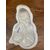 Antica ceramica Vergine 1950 Manifattura Italiana con rifiniture oro Mis 45 x 25 