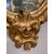 Antica specchiera foglia Oro Italia centrale epoca  XVIII sec. Mis 86 x 54