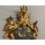 Antica specchiera foglia Oro Italia centrale epoca  XVIII sec. Mis 86 x 54