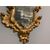 Antica specchiera foglia Oro Italia centrale epoca  XVIII sec. Mis 86 x 54