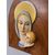 Madonna capoletto maiolica anni 40 Art decò  manifattura Italiana . mis 41 x cm 30 