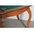 Antico Tavolo da gioco Art decò 1940 in olmo e panno verde. Diametro cm 112 Altezza cm 75 