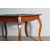 Antico Tavolo da gioco Art decò 1940 in olmo e panno verde. Diametro cm 112 Altezza cm 75 