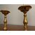 Coppia candelabri in bronzo Impero Primi 800 . Mis altezza cm 27 
