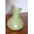 Vaso verde vetro Murano con riflessi a lustro. Anni 1950 . Mis 28 cm 