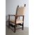 Antica poltrona noce massello epoca XVII sec . Fratina . Mis 65 x 55 Altezza cm 137 