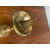 Coppia candelabri in bronzo Impero Primi 800 . Mis altezza cm 27 
