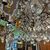 Antico  e bellissimo Lampadario Chandelier  in cristalli 10 Luci a più Livelli . Mis diametro cm 70  h cm 80 