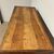 Antica credenza CARLO X  1840 - console noce marmo bardiglio  . restaurata . mis 119 x 52 . H 110 