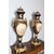 Antichi Grandi Vasi in porcellana Sevres con Bronzi XX sec .Altezza 106 cm