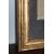 Antico disegno XIX nobile in costume d’ epoca in cornice antica foglia oro . Mis 96 x 59 