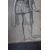 Antico disegno XIX nobile in costume d’ epoca in cornice antica foglia oro . Mis 96 x 59 