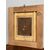 Antico Dipinto olio su tela Shakespeare in Cornice cartapesta e foglia oro . Mis 85 x 73