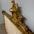 Antica testata letto  testiera Luigi Filippo 1840 foglia oro . Mis Largh 192 H 98 