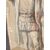 Antico disegno XIX nobile in costume d’ epoca in cornice antica foglia oro . Mis 96 x 59 