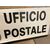 Insegna Vintage poste in metallo anni 70/80 ottimo stato . Mis 81 x 25 