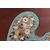Antica Cornice  Liberty 1930  realizzata in micro mosaico floreale in pietre dure. Mis 15 x 10