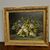 Antica coppia di dipinti olio su tela fiori epoca 1892 . Mis 82 x 72 . Firmati in cornice antica dorata. 
