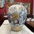 Antico vaso in maiolica a lustro Gualdo Tadino  art decò 1940  Manifattura mastro Giorgio H 38 L 32 