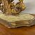 Antico candelabro candeliere in legno dorato a mecca XVIII sec. A due luci . Mis 66 x  altezza cm 42  
