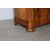 Antico cassettone in noce massello cappuccino .Noce biondo , 1850 cassetti radica. Rest . Mis 128 x 56 