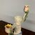 Antica coppia di putti a candelabri Angelo Minghetti Bologna. Fine 800 su piedistallo firmati. H 37 