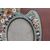 Antica Cornice  Liberty 1930  realizzata in micro mosaico floreale in pietre dure. Mis 15 x 10