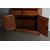 Antica credenza /vetrina arte povera toscana XIX restauro naturale cera . Mis molto rare .L 107 x 44 x 210