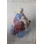 Antica targa devozionale Emiliana  XIX SEC placca maiolica Vergine e Gesù . Policroma mis 27 x 19 
