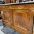 Antica splendida credenza -servante noce cappuccina CARLO X 1820 . con marmo . Mis 182 x 69 