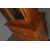 Antica credenza /vetrina arte povera toscana XIX restauro naturale cera . Mis molto rare .L 107 x 44 x 210