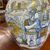 Antico vaso in maiolica a lustro Gualdo Tadino  art decò 1940  Manifattura mastro Giorgio H 38 L 32 