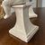 Antica coppia di putti a candelabri Angelo Minghetti Bologna. Fine 800 su piedistallo firmati. H 37 