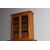 Antica credenza /vetrina arte povera toscana XIX restauro naturale cera . Mis molto rare .L 107 x 44 x 210