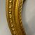 Antica coppia di  cornici  baccellate ovali dorate 1840 foglia oro . Mis 98 x 80 