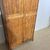 Antica credenza libreria toscana , XIX sec , restaurata naturale . Mis Larghezza cm 88 x 43 . H 202 