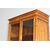 Antica credenza libreria toscana , XIX sec , restaurata naturale . Mis Larghezza cm 88 x 43 . H 202 