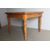Antico tavolo in olmo massello con prolunghe a tiro . XIX SEC  mis 104 x 104 Emiliano diventa 198 cm 