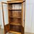 Antica credenza libreria toscana , XIX sec , restaurata naturale . Mis Larghezza cm 88 x 43 . H 202 