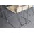 Gruppo sei sedie Willy Rizzo anni 70 In metallo e Alcantara. Design – Modernariato 